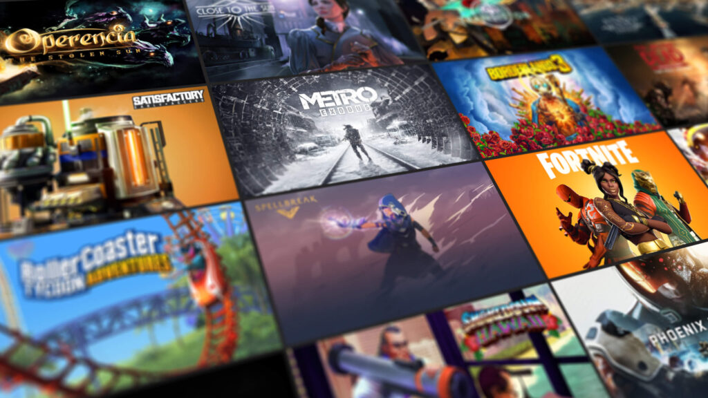 Epic Games Store free game offers and new releases