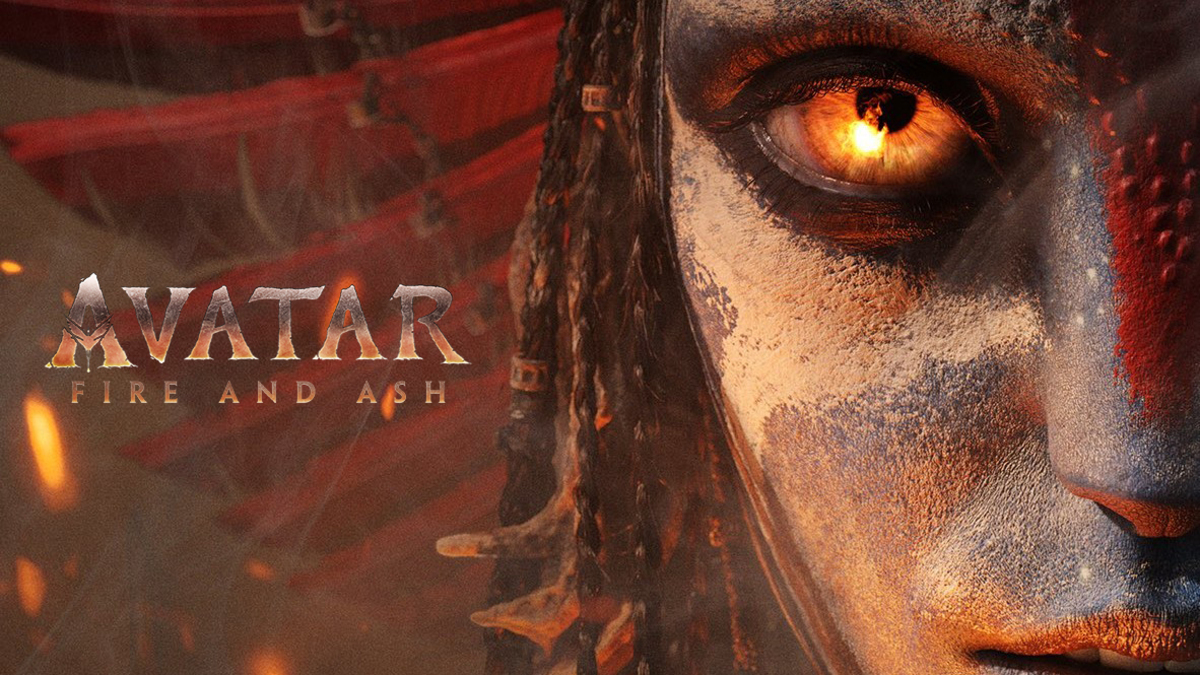 Official poster for Avatar 3: Fire and Ash