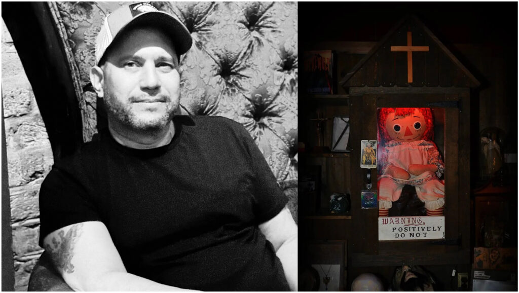 Dan Rivera, Paranormal Investigator with Annabelle Doll | Annabelle Doll Tour