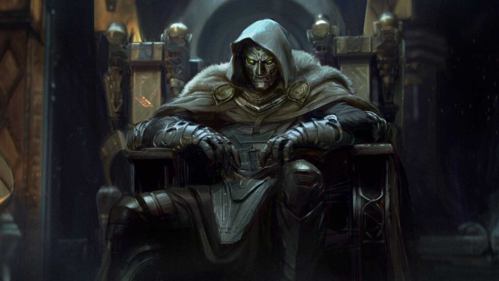 Doctor Doom in green cloak | Fantastic Four